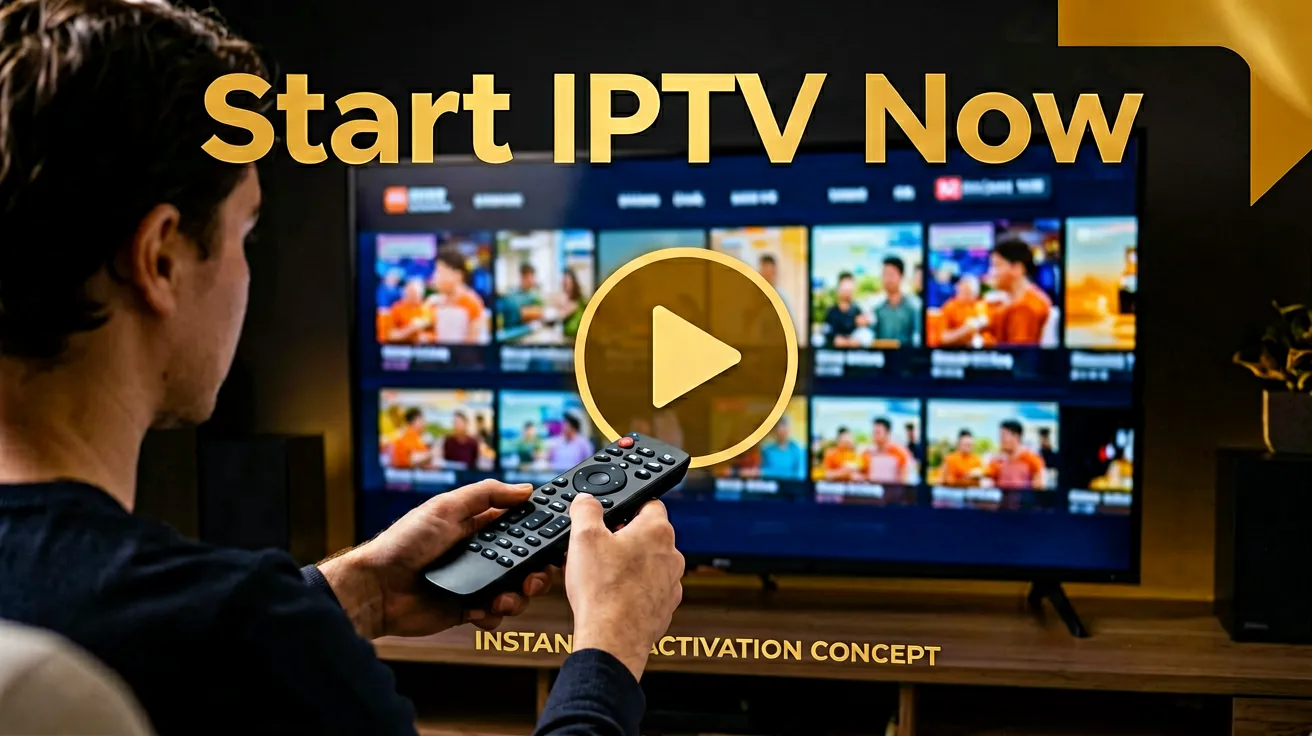 Start IPTV now